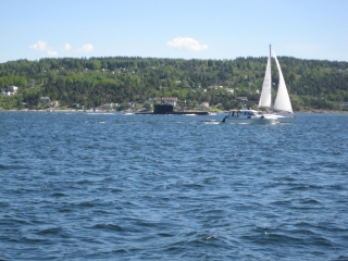 Ubåt ved Drøbak